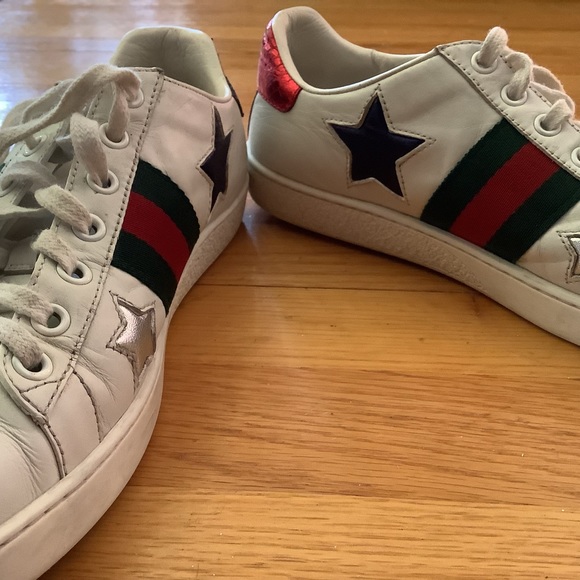 Gucci Ace Star Sneakers - Picture 3 of 11